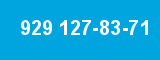 929 127-83-71